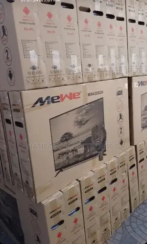Photo - Mewe 43"Inch Tv Smart Android 13.0 Nwe 2025 Tv