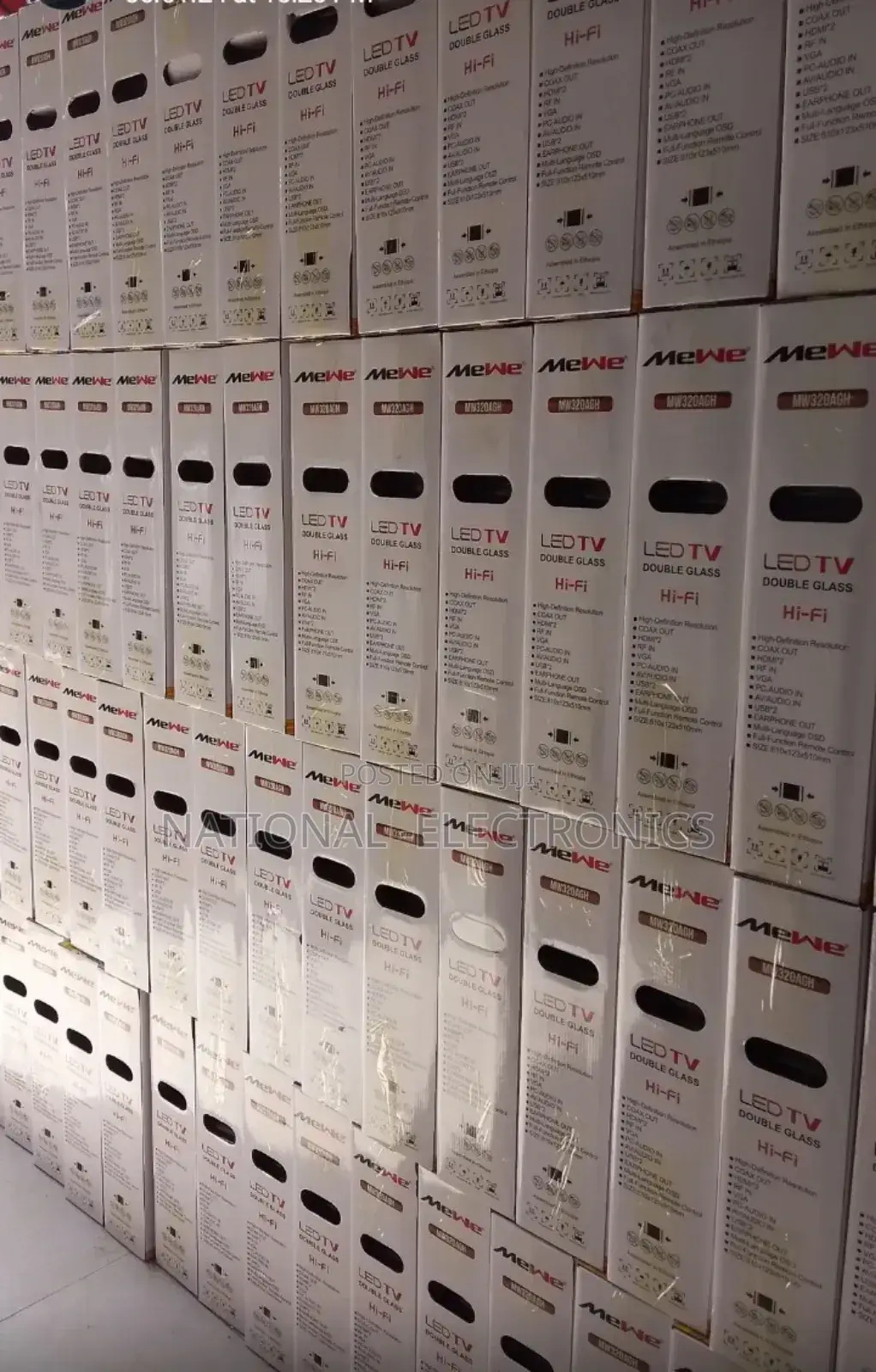 Mewe 43"Inch Tv Smart Android 13.0 Nwe 2025 Tv