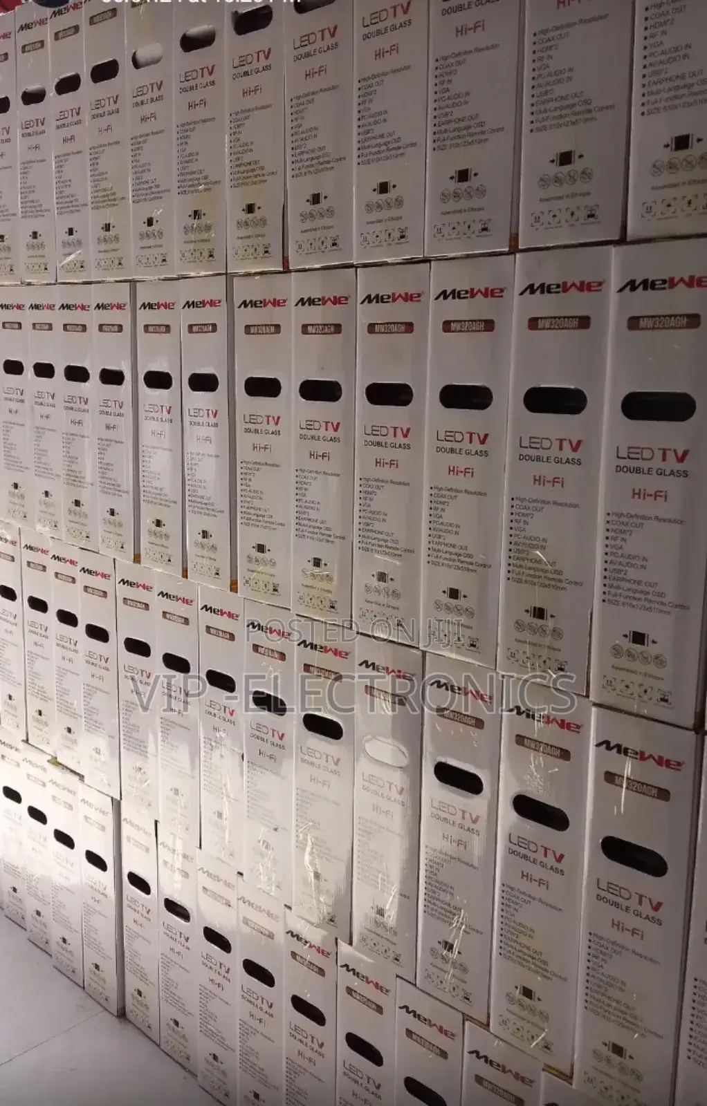 Mewe 43"Inch Tv Smart Android 13.0 Nwe 2025 Tv