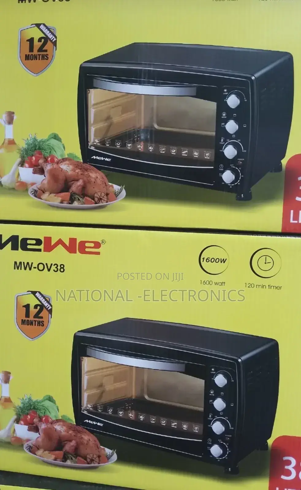 Mewe Mini Oven 38liter Mewe