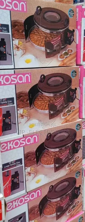 Ekosan Round Oven የዳቦ መጋገርያ ኦቭን