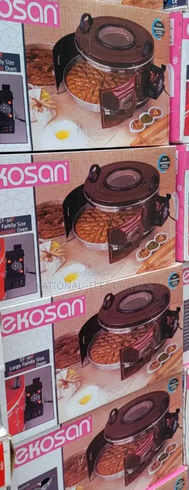 Ekosan Round Oven የዳቦ መጋገርያ ኦቭን