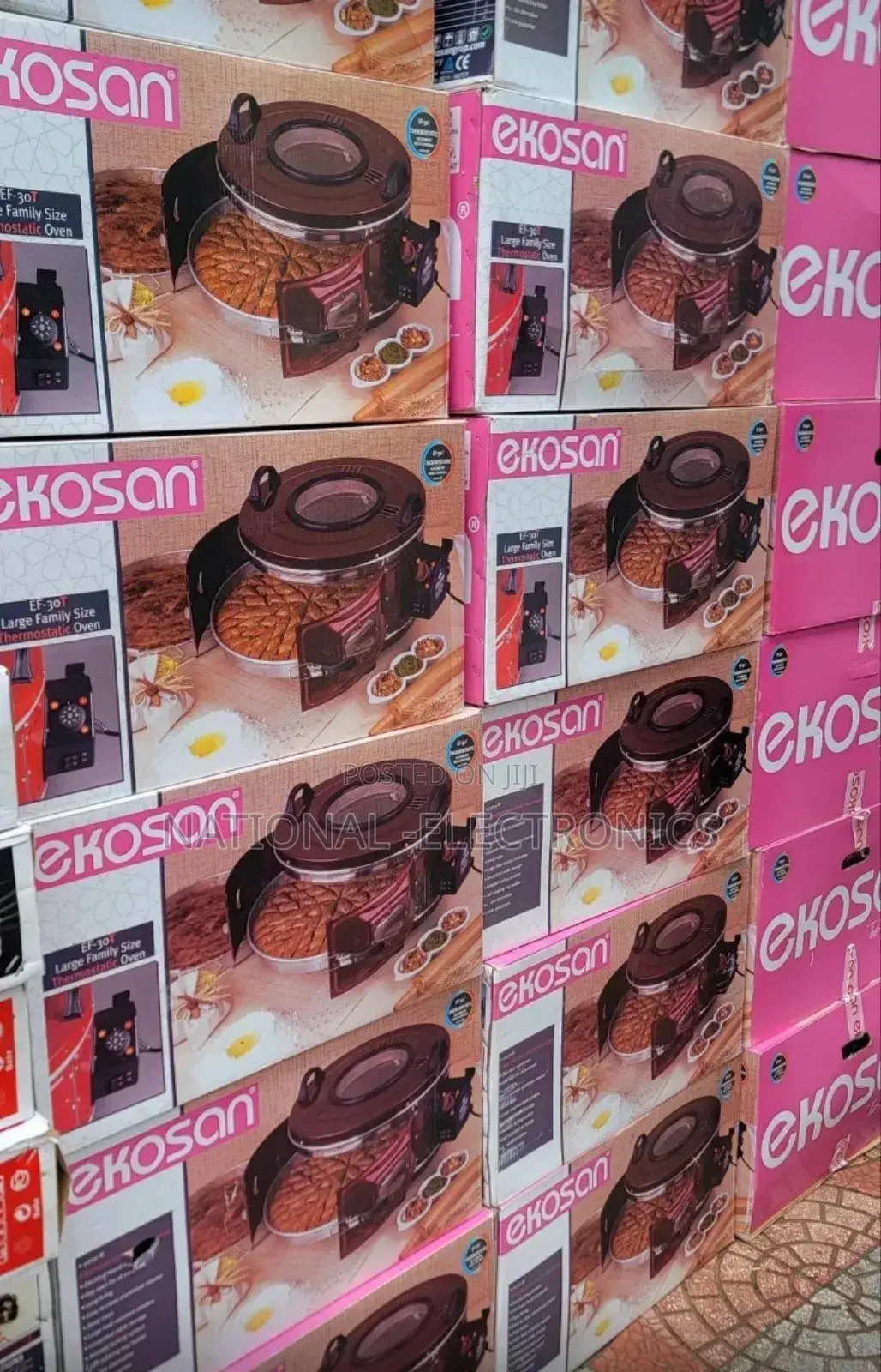 Ekosan Round Oven የዳቦ መጋገርያ ኦቭን