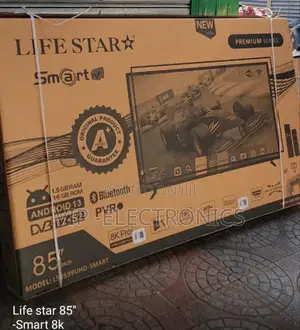 Photo - Lifestar 85"Inch Tv Smart Nwe 2025 Products Tv