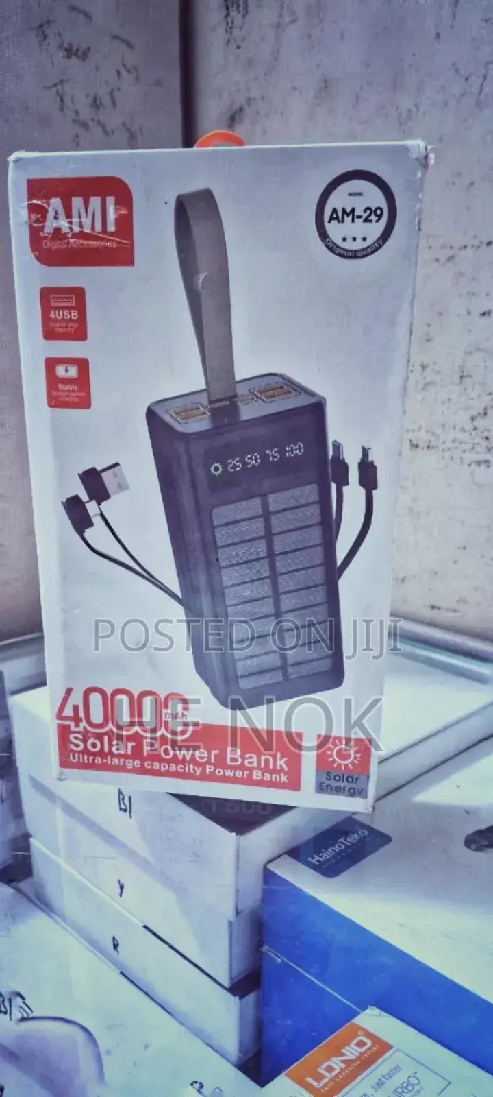 Ami (Am-29) 40000mah Solar Power Bank