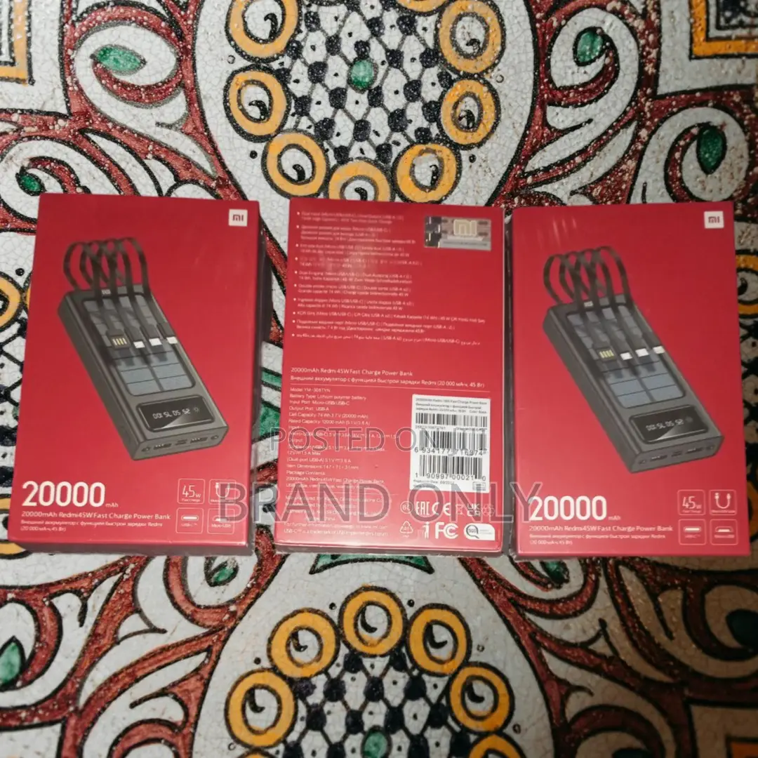 Stay Connected on Your Terms: Mi 20000mah With Cable