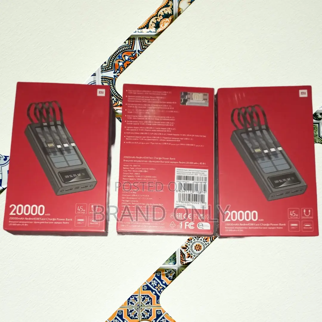 The Smart Way to Keep Your: Mi 20000mah Power Bank Cable