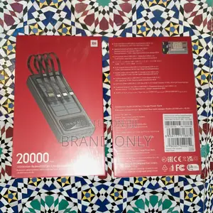 Mi 20000mah Power Bank With Cable - In Stock Now!