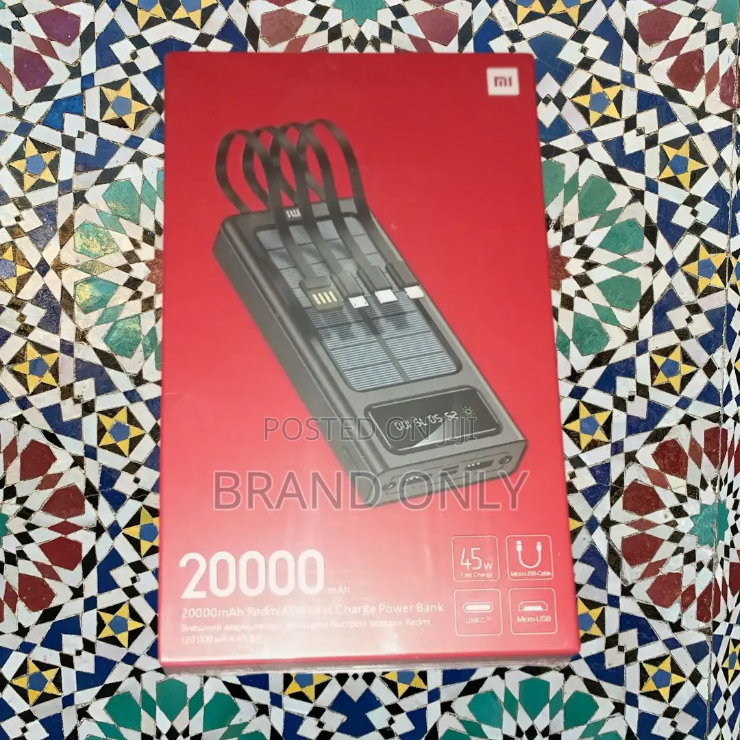 Shop the Mi 20000mah Portable Charger + Cable