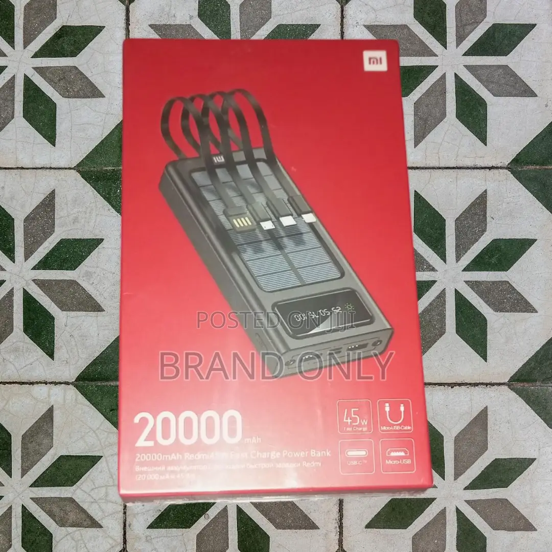 Your Ultimate Power Source on the Go: Mi 20000mah