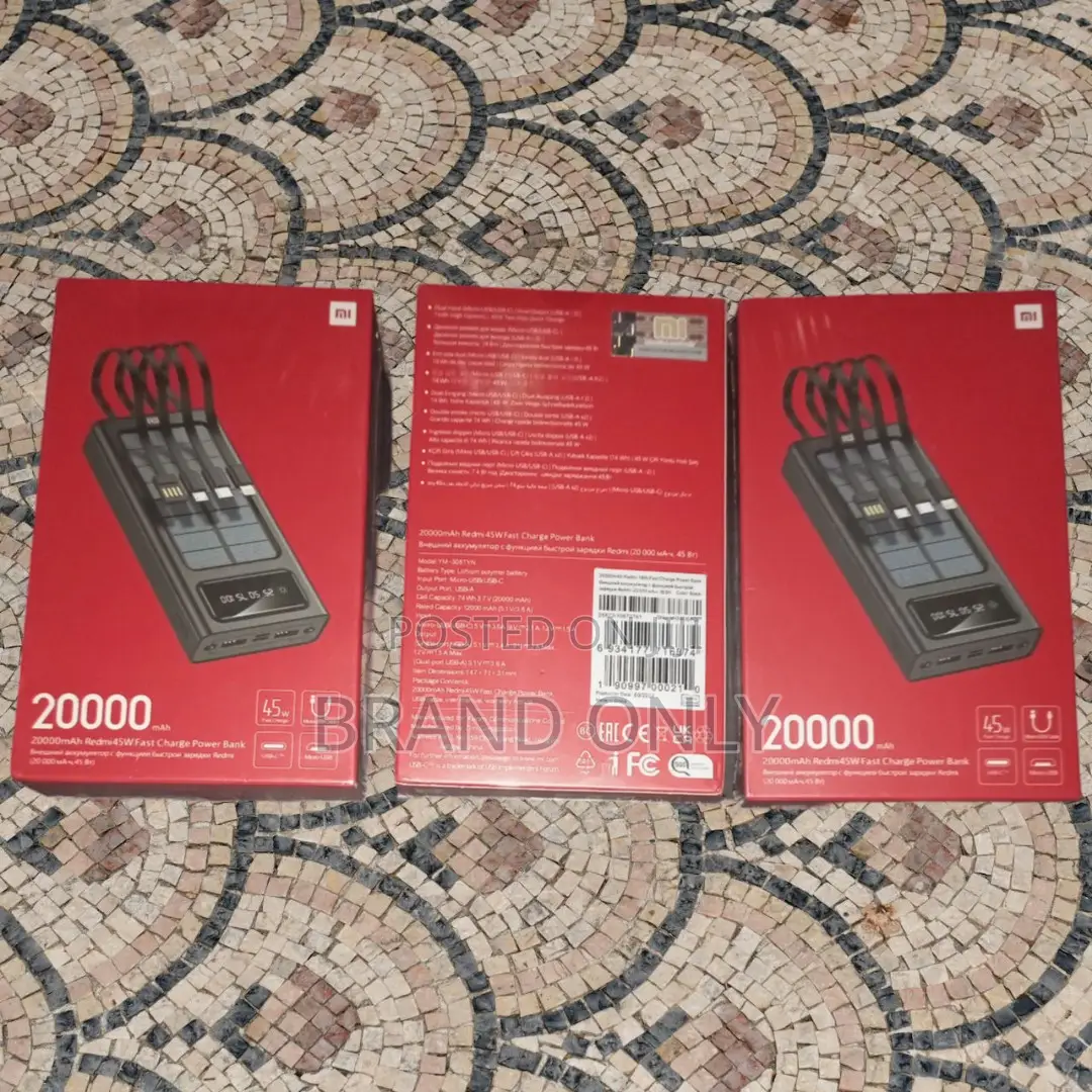 The Long-Lasting Portable Power Solution: Mi 20000mah