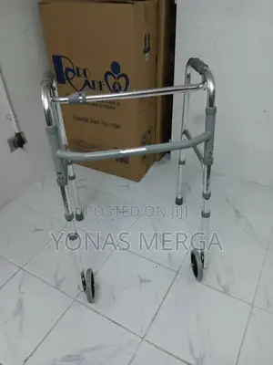 Photo - Portable– Walker With Wheels肏፳walking Frameμ晌option Height