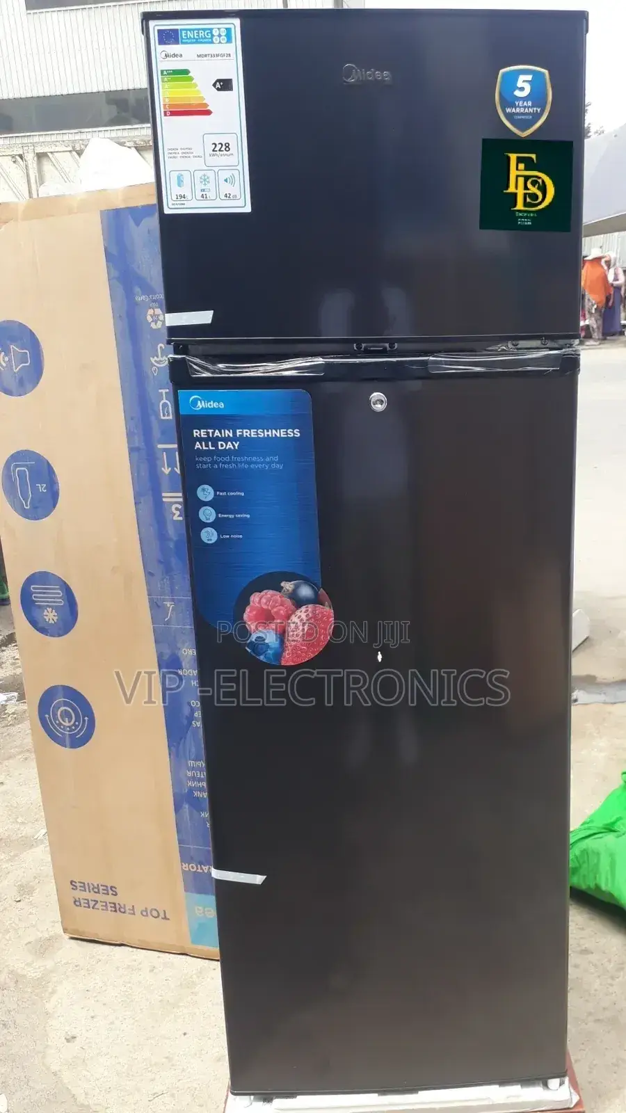 Midea Refrigerator 333 Frige