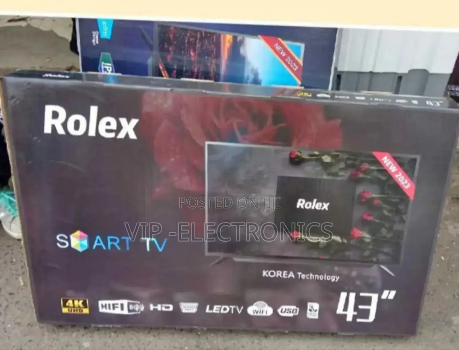Rolex Tv 43"Inch Tv Smart Tv Rolex