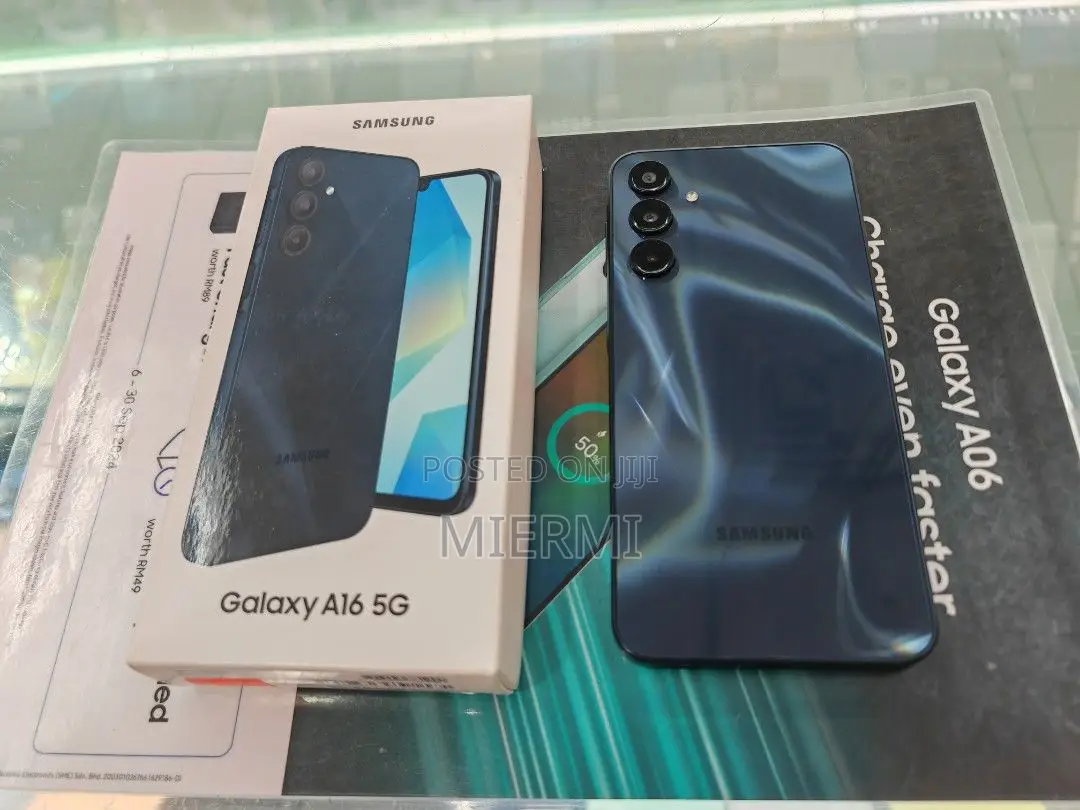 New Samsung Galaxy A16 5G 128 GB Black