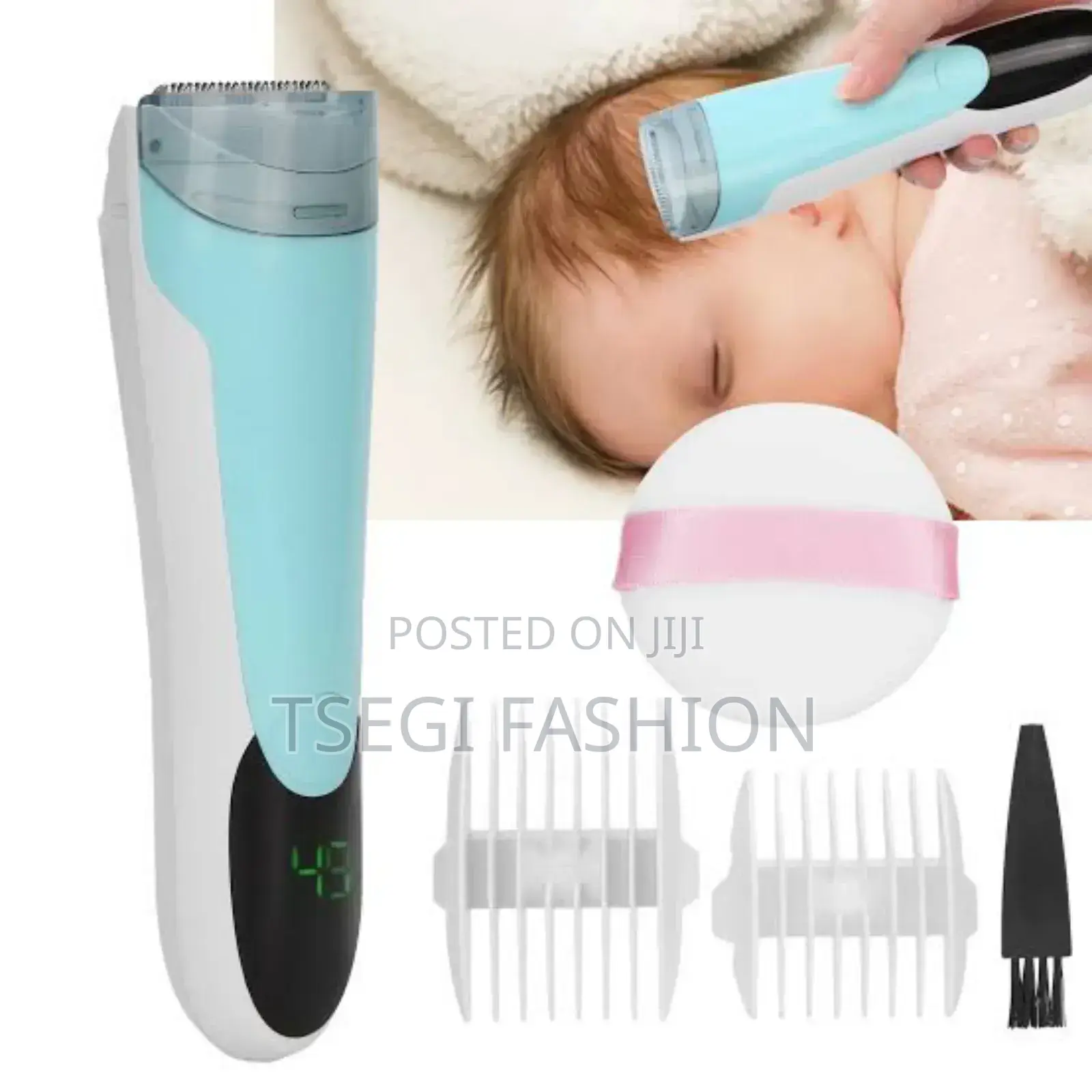 Kids Electric Hair Trimmer/የህፃናት ፀጉር መቁረጫ
