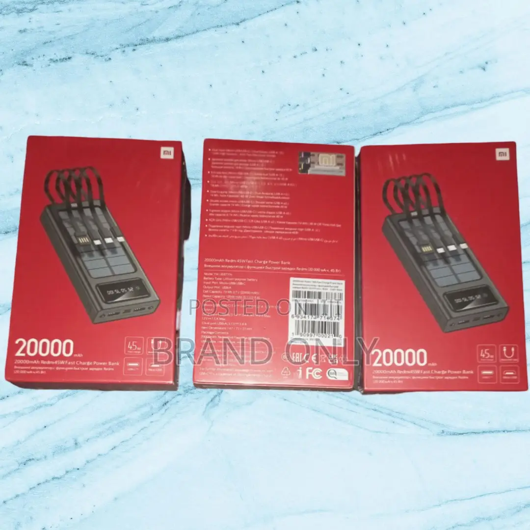 The Perfect Blend of Power and Portability: Mi 20000mah