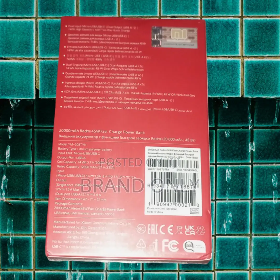 Unlock Extended Usage for All Your Devices: Mi 20000mah