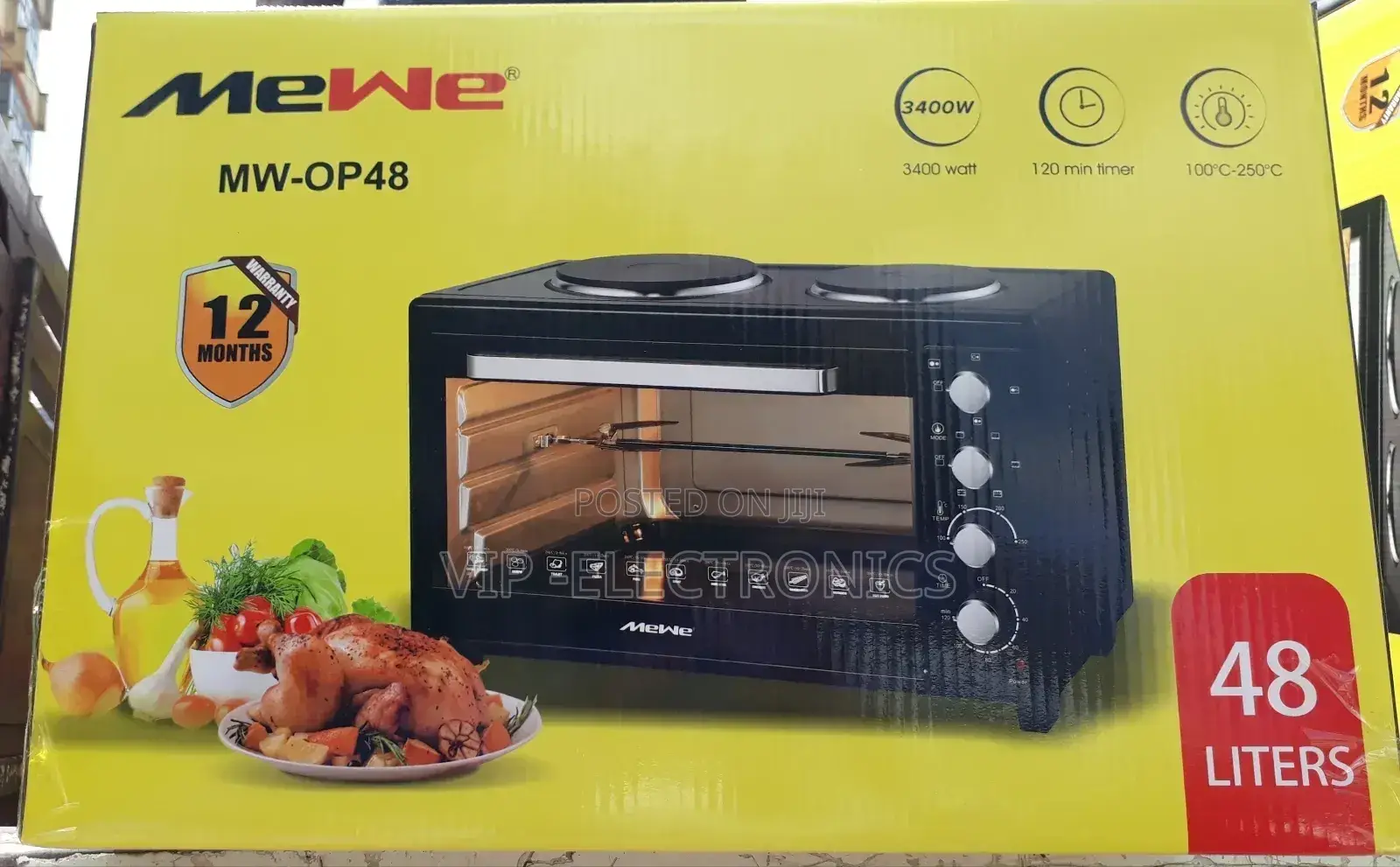 Mewe Mini Oven 48liter 2pleats Oven