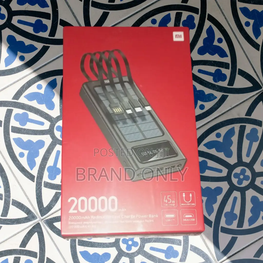 Stay Powered Up, No Matter Where You Are: Mi 20000mah