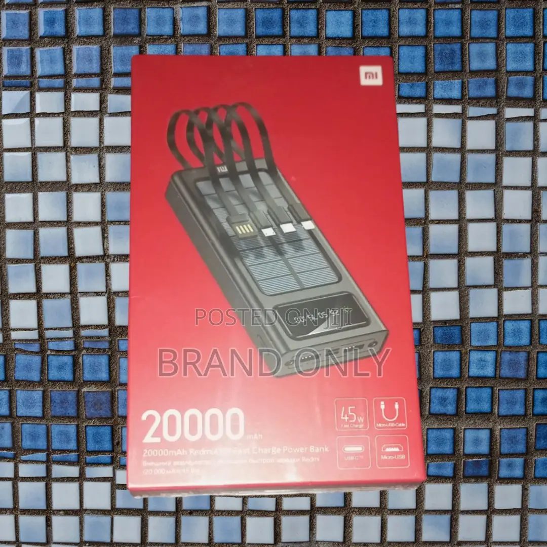 Your Reliable Source of Portable Energy: Mi 20000mah