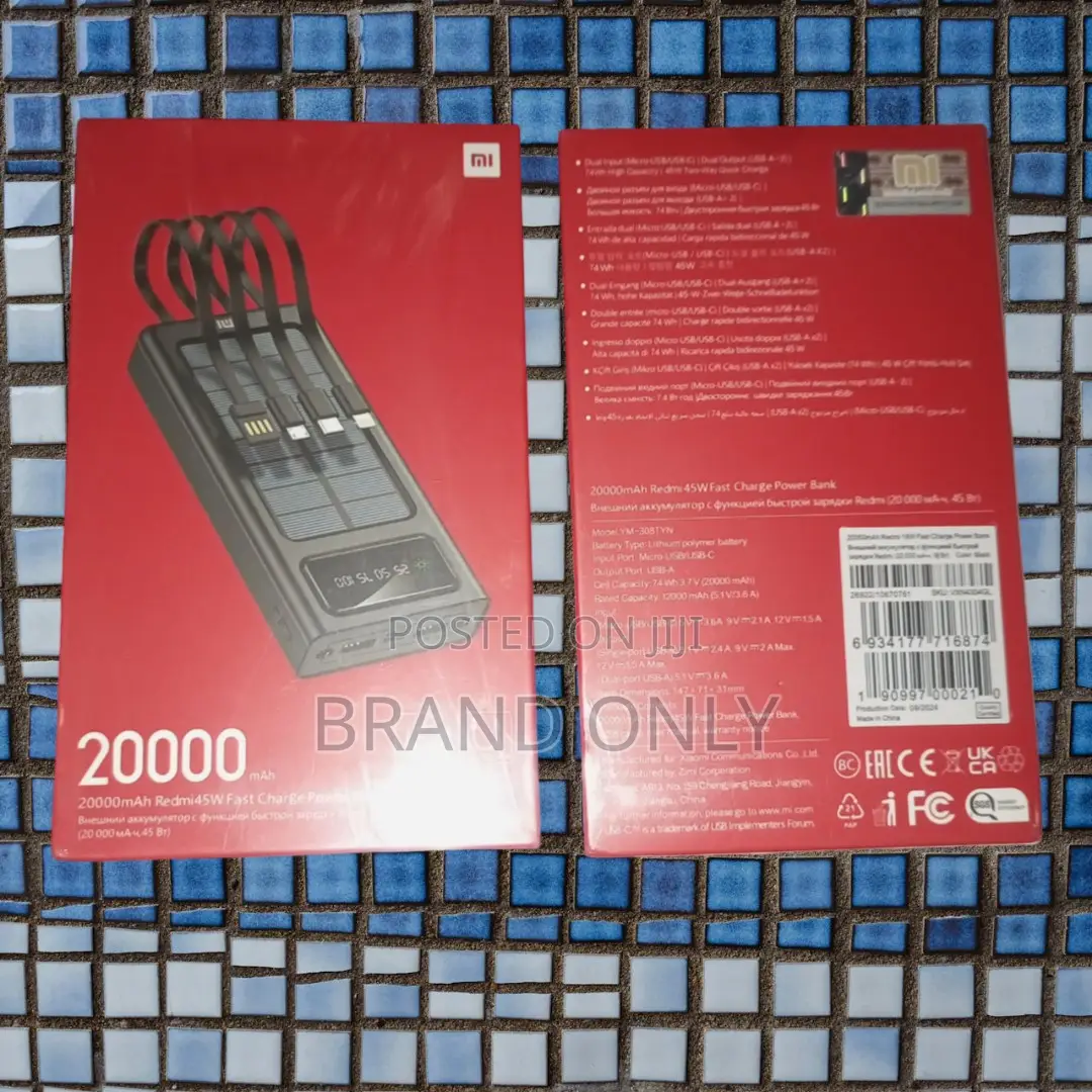 Power Your Adventures With Mi 20000mah