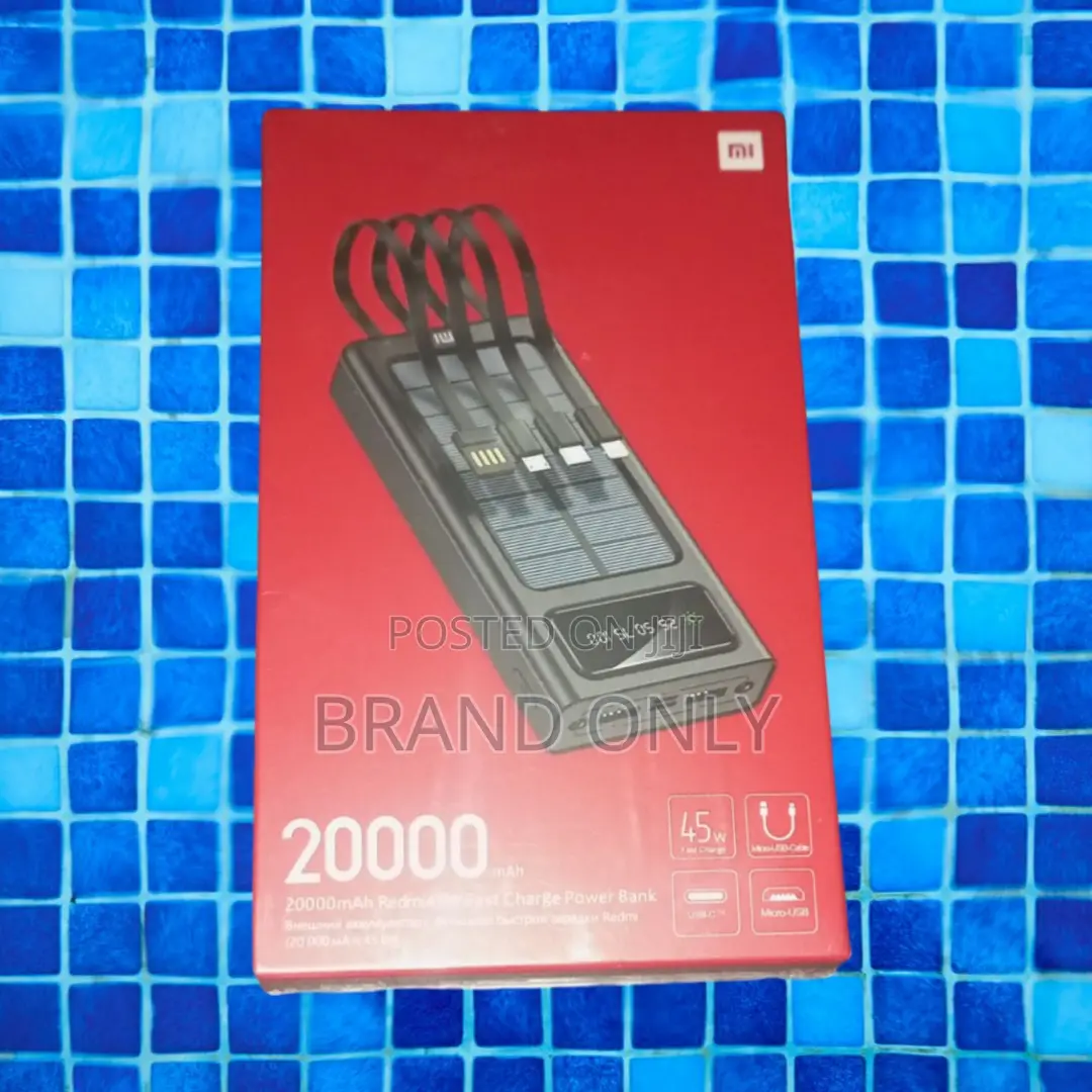 The Simple and Effective Power Solution: Mi 20000mah