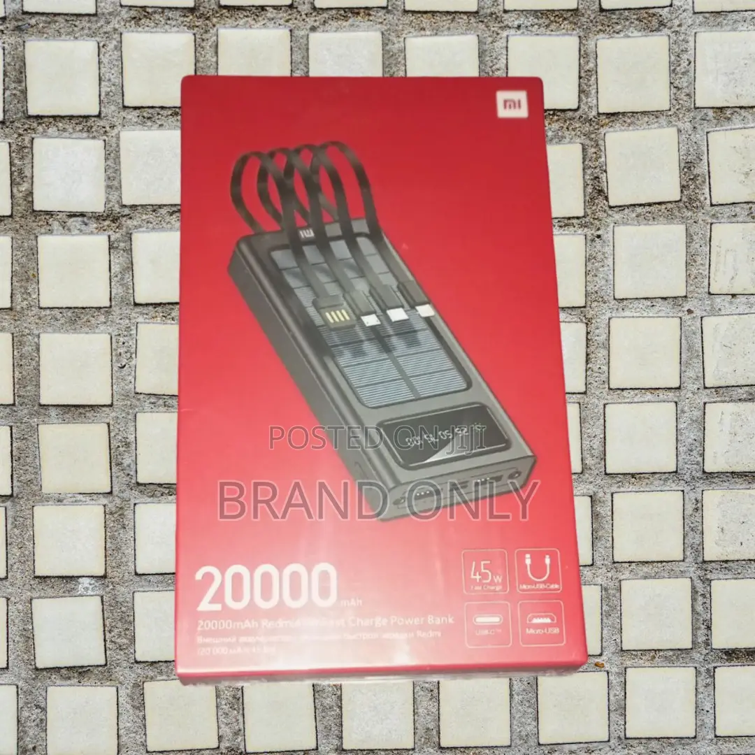 Your Mobile Power Needs, Covered: Mi 20000mah