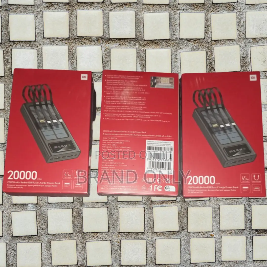 The Perfect Balance of Size and Power: Mi 20000mah