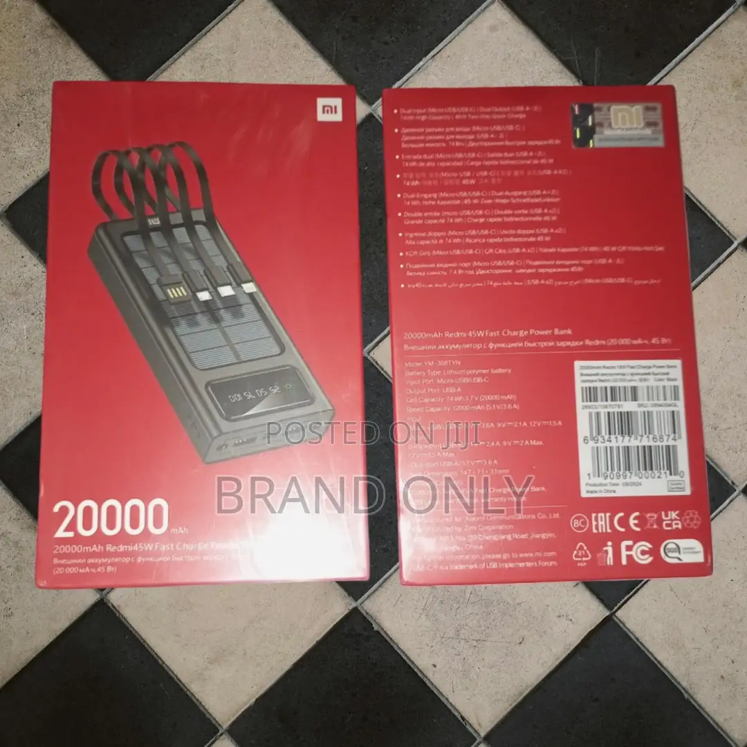 The Power Solution You Can Depend On: Mi 20000mah