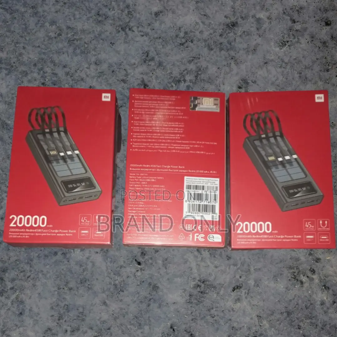 Your Essential Tech Power-Up: Mi 20000mah Power Bank