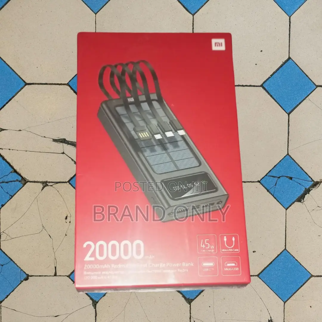 The Smart and Simple Way to Stay Charged: Mi 20000mah
