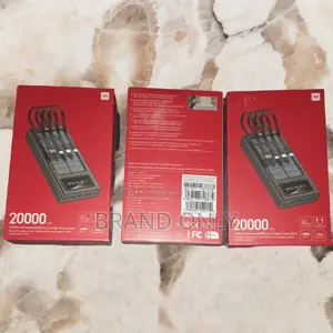 Photo - Your Trusted Power Companion: Mi 20000mah With Cable