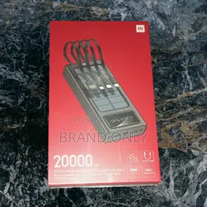 A Dependable Power Source: Mi 20000mah (Cable Included)