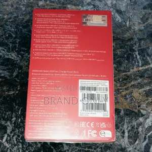 A Dependable Power Source: Mi 20000mah (Cable Included)