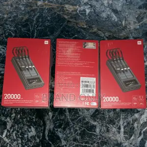 Count on Mi for Power: 20000mah With Included Cable