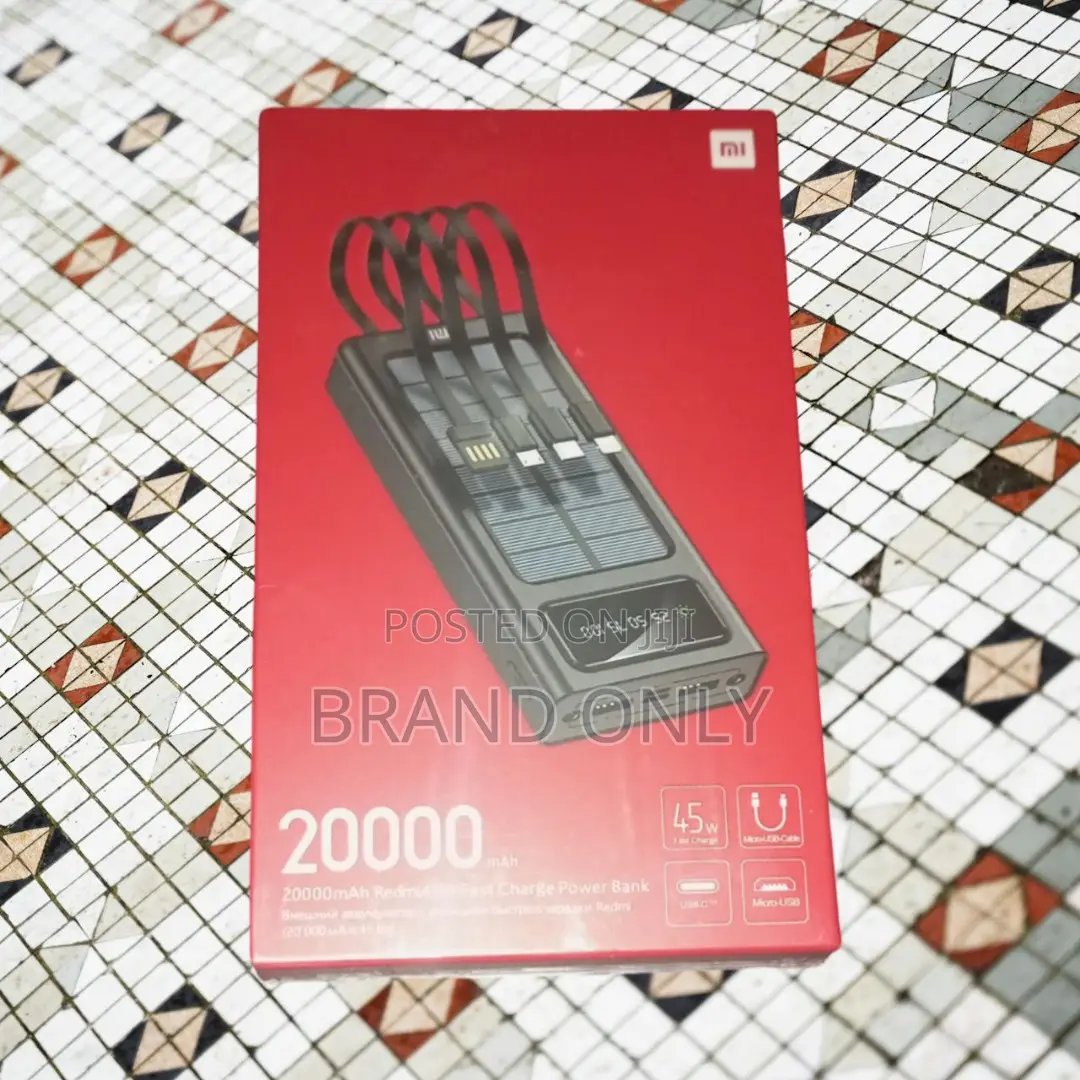 The Power Bank You Can Rely On: Mi 20000mah + Cable