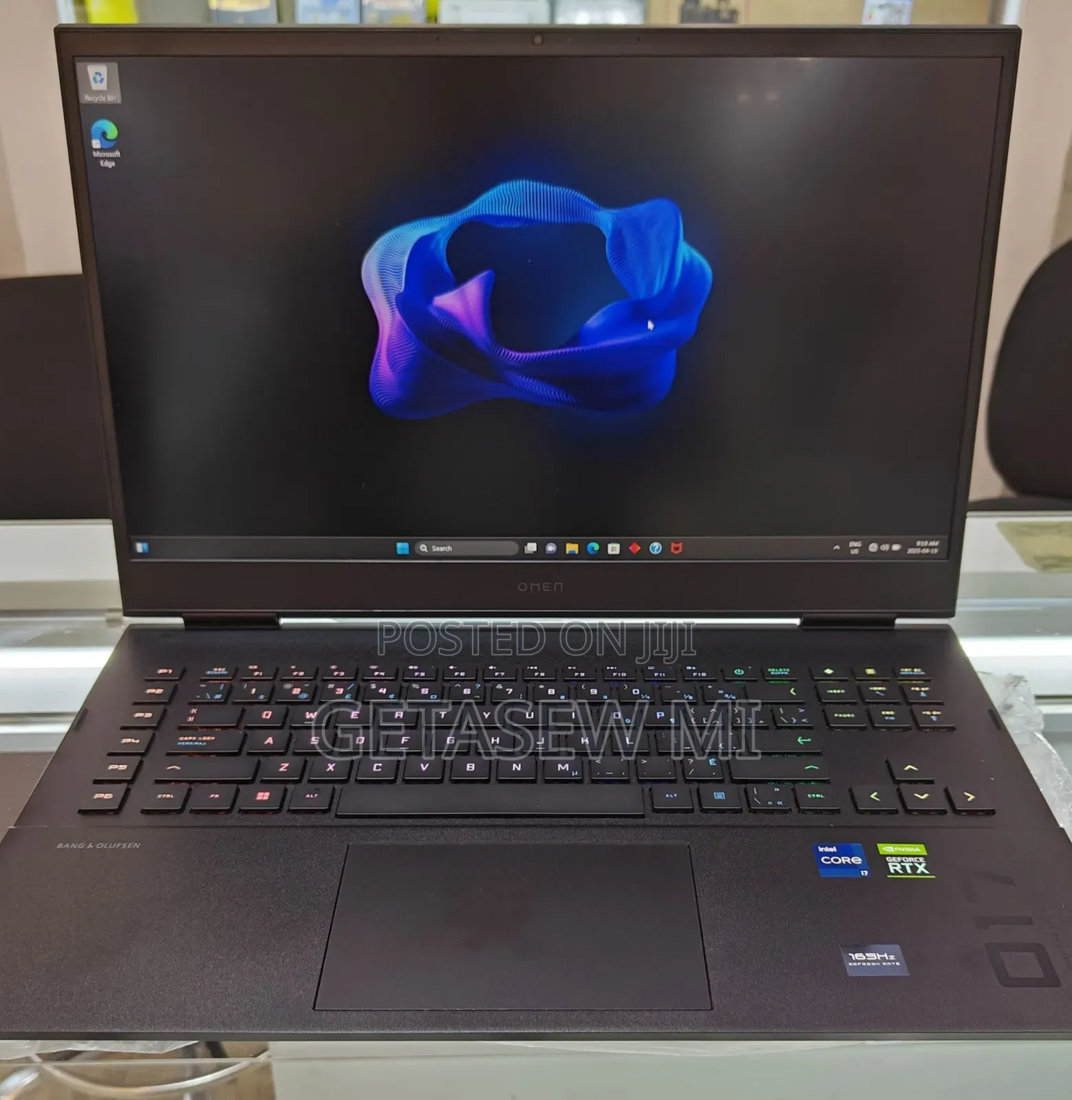 New Laptop HP Omen 17 32GB Intel Core I7 SSD 2T