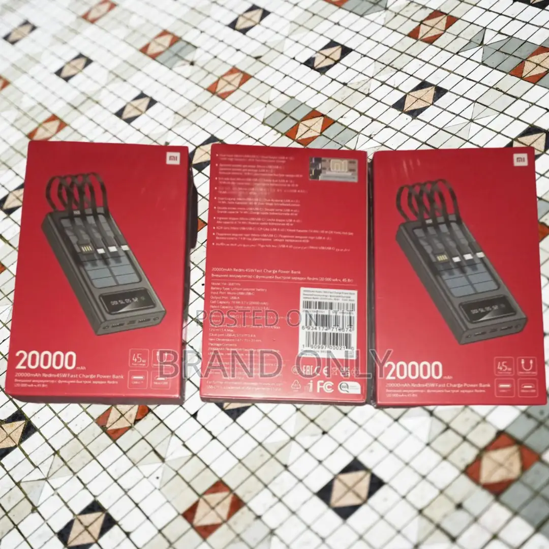 Built to Last: Mi 20000mah Power Bank Cable