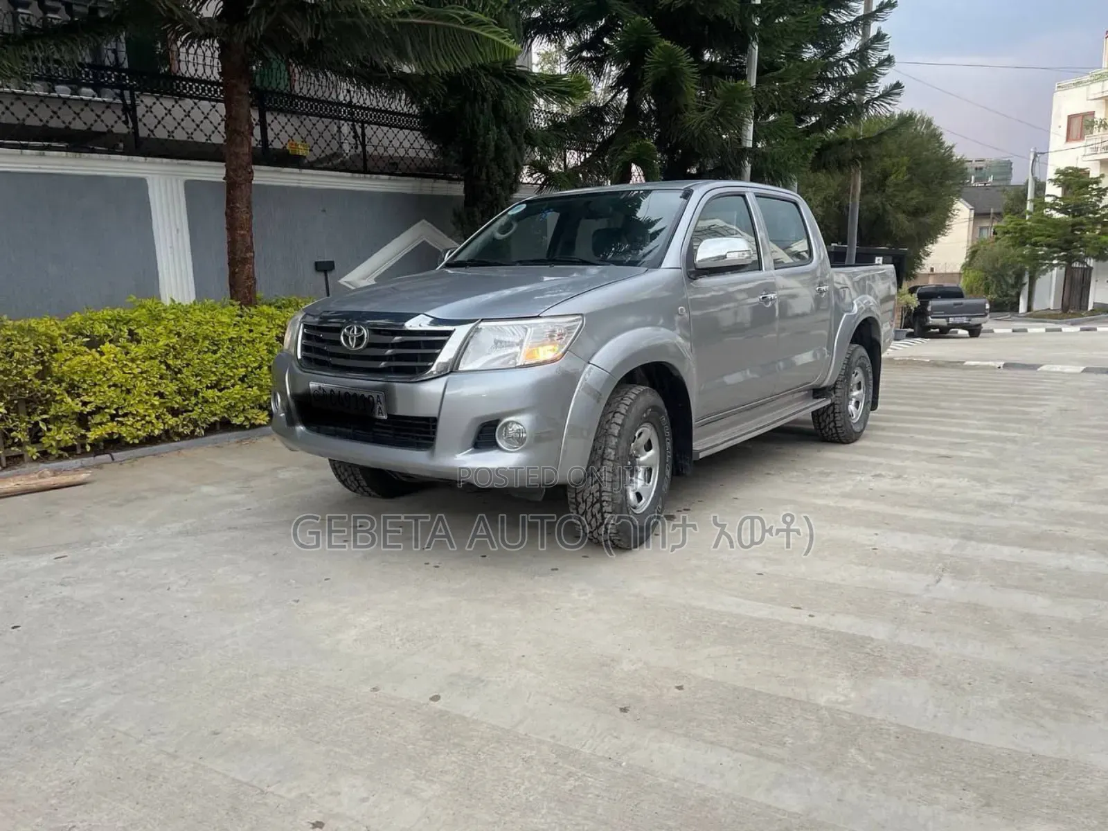 Toyota Hilux 2015 Silver