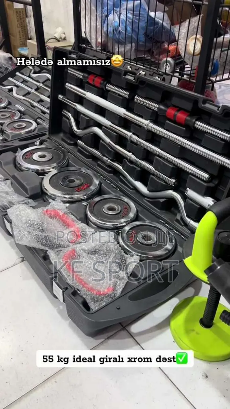 Powerful Flexibility 
(18 Different Dumbbell and Barbell)