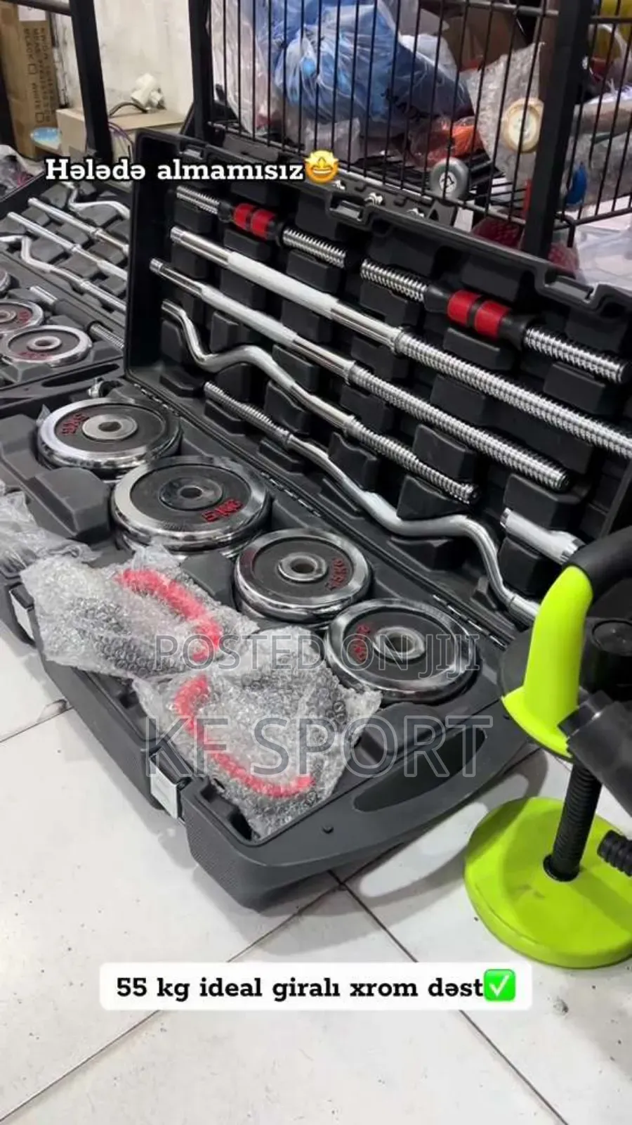 Powerful Flexibility 
(18 Different Dumbbell and Barbell)