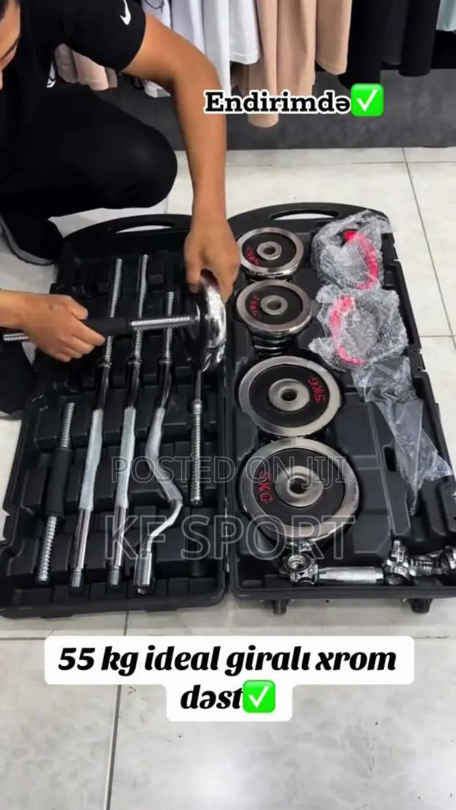 Powerful Flexibility 
(18 Different Dumbbell and Barbell)