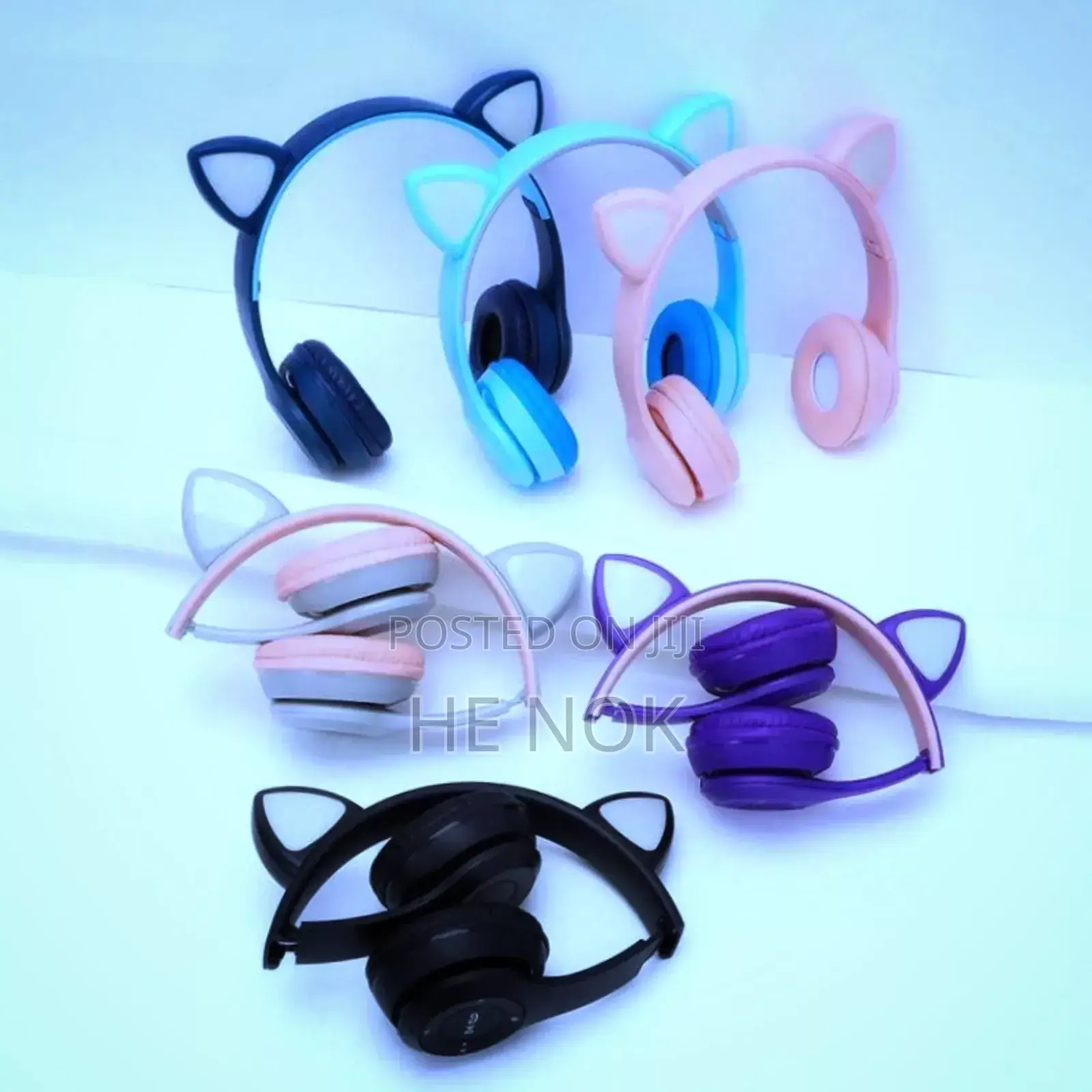 Cute Cat Wireless Headphone for Kids and Girls