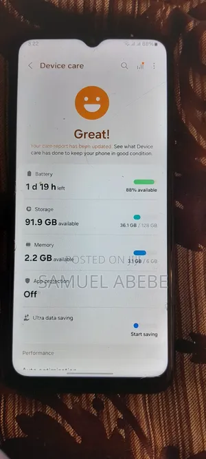 Samsung Galaxy M14 128 GB Blue