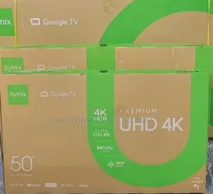 Photo - Syinix Tv 50"Inch Tv Smart Android Tv Tv