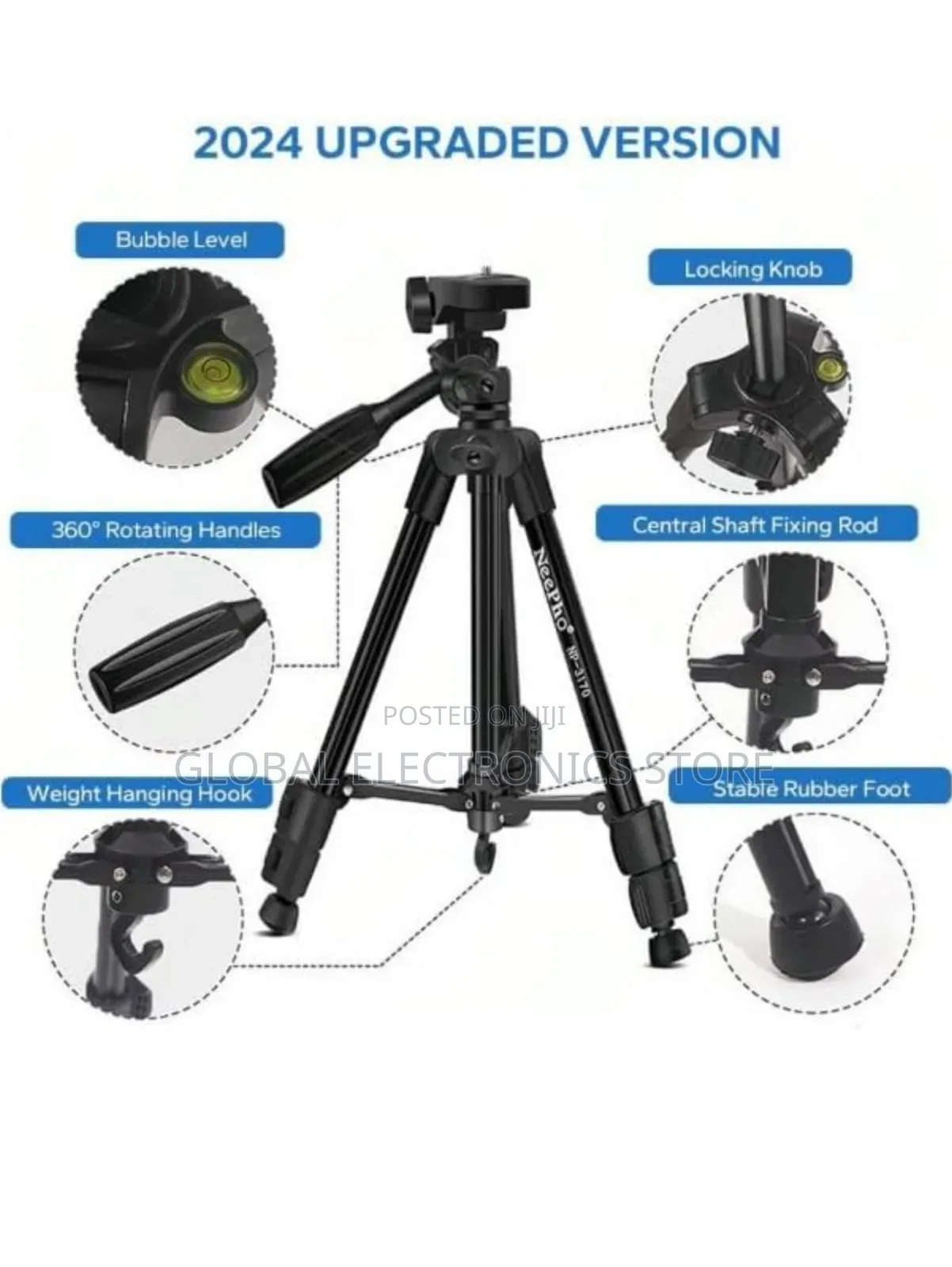 High Quality Tripod Max 4kg Heavy Duty