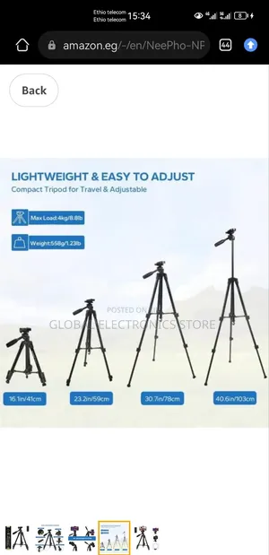 High Quality Tripod Max 4kg Heavy Duty