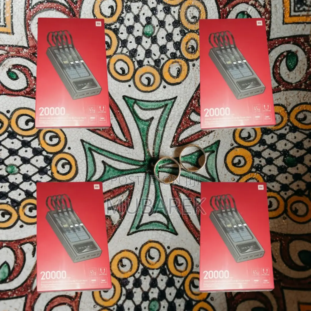 Power for All Your Usb Devices: Mi 20000mah + Cable