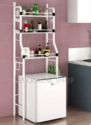 Over Toilet Wc Rack
 3tier Washing Machine/Toilet Rack